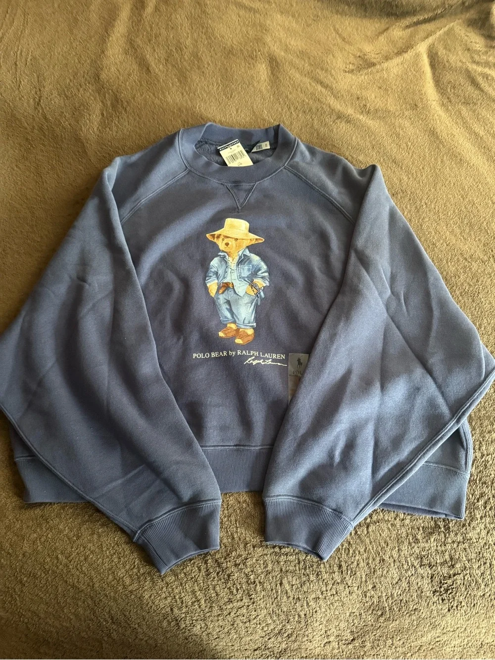 Polo Bear Crewneck Sweatshirt - Blue Ralph Lauren